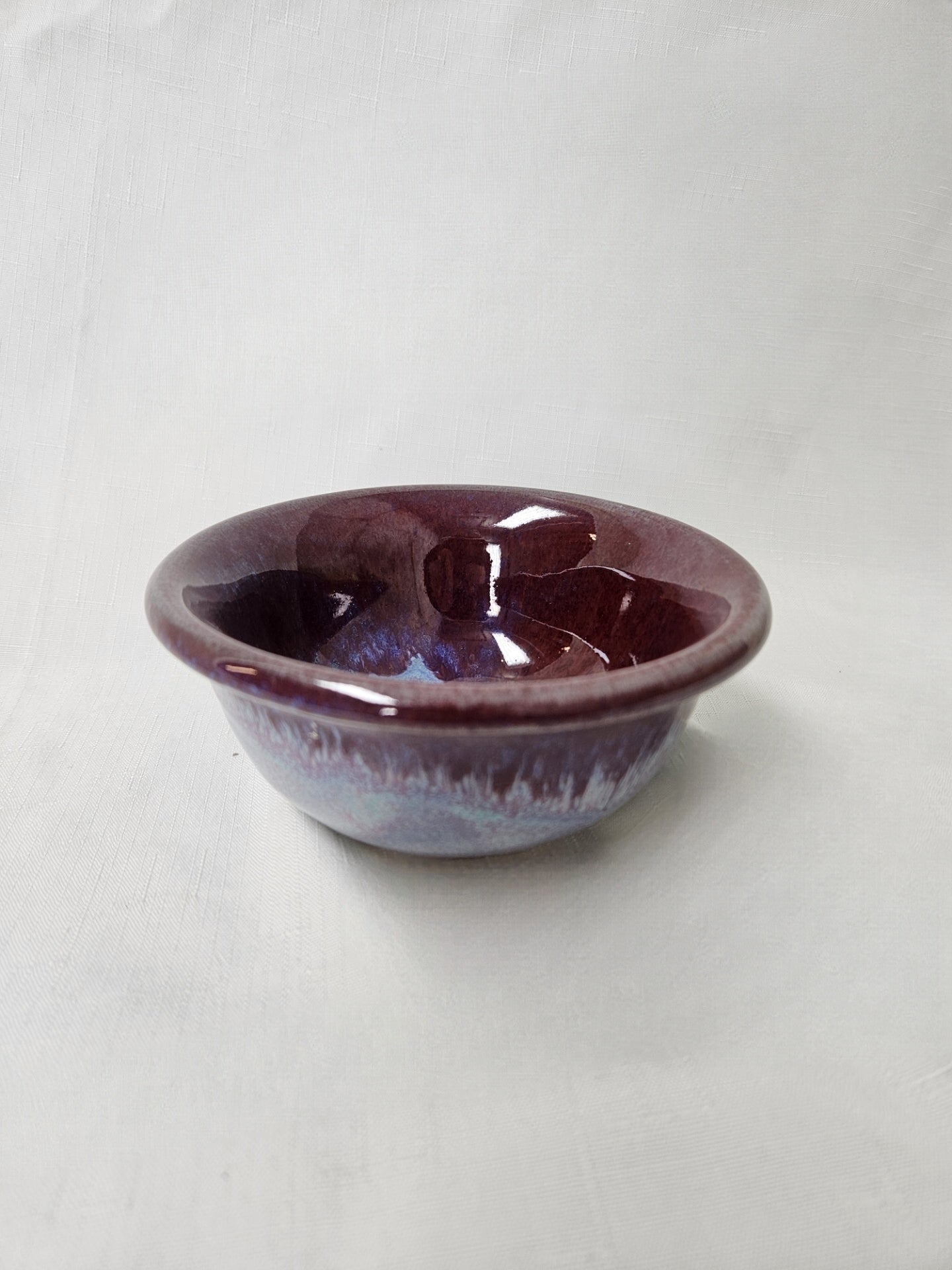 B28 - Small Red and Purple Bowl