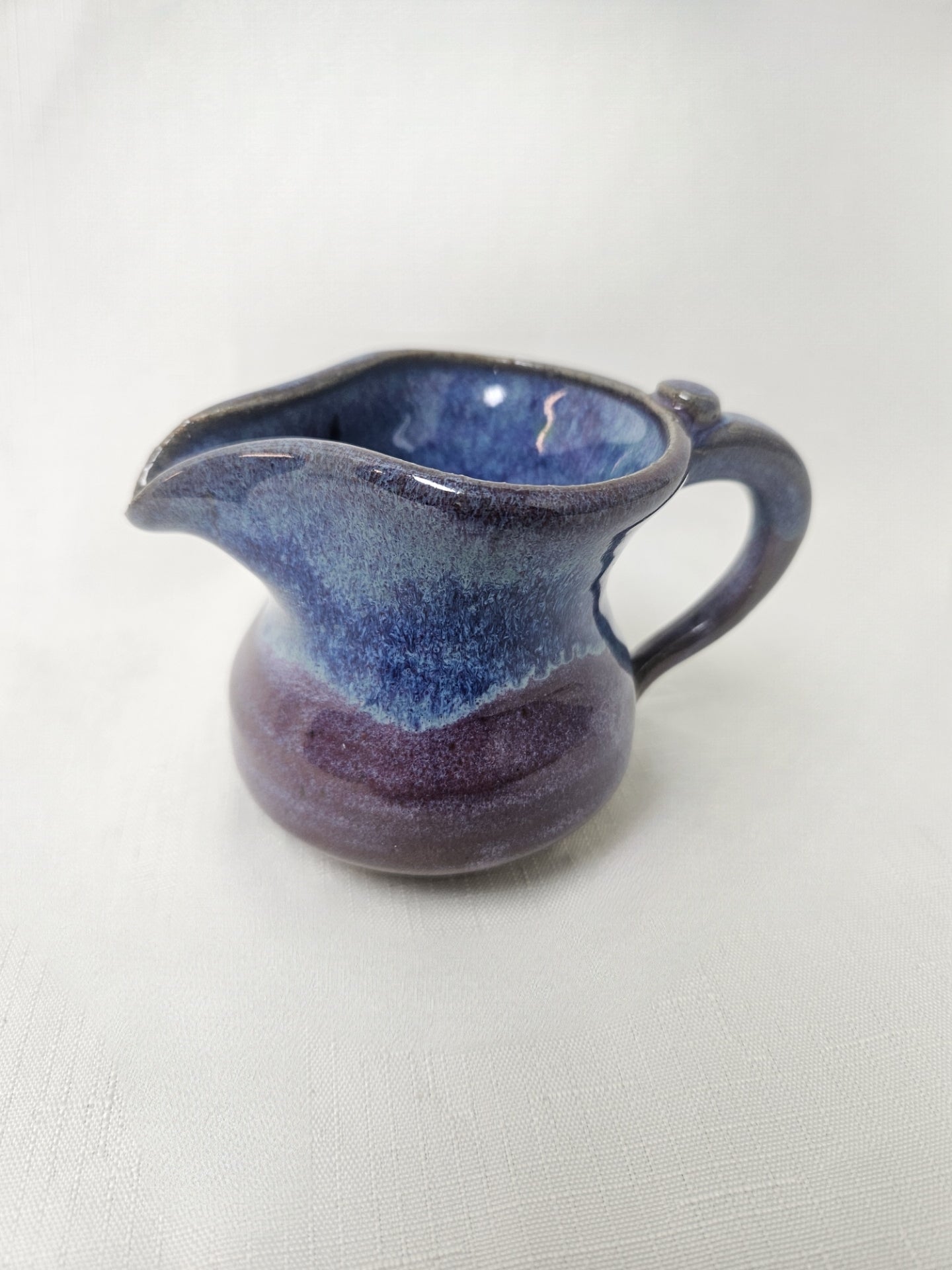 P7 - Small Purple and Blue Pitcher