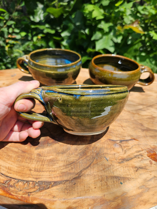 Green and Blue Teacup