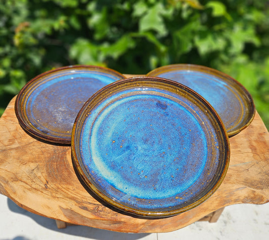 Blue and Green Dinner Plates