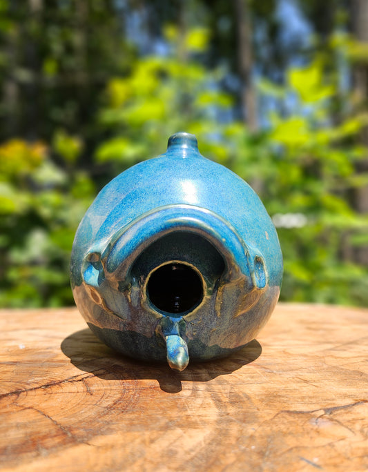 Blue Birdhouse