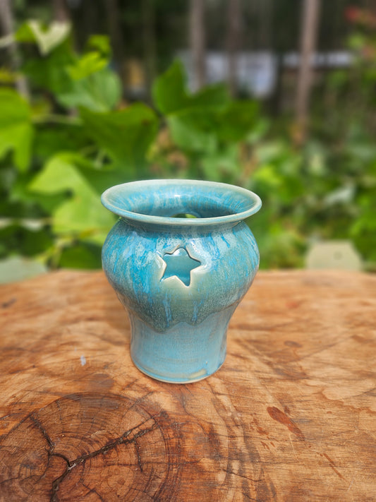 Blue Oil Warmer