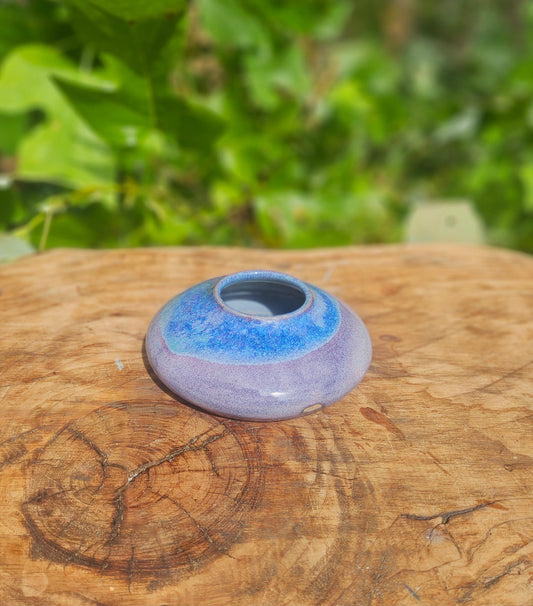Blue and Purple Succulent Planter