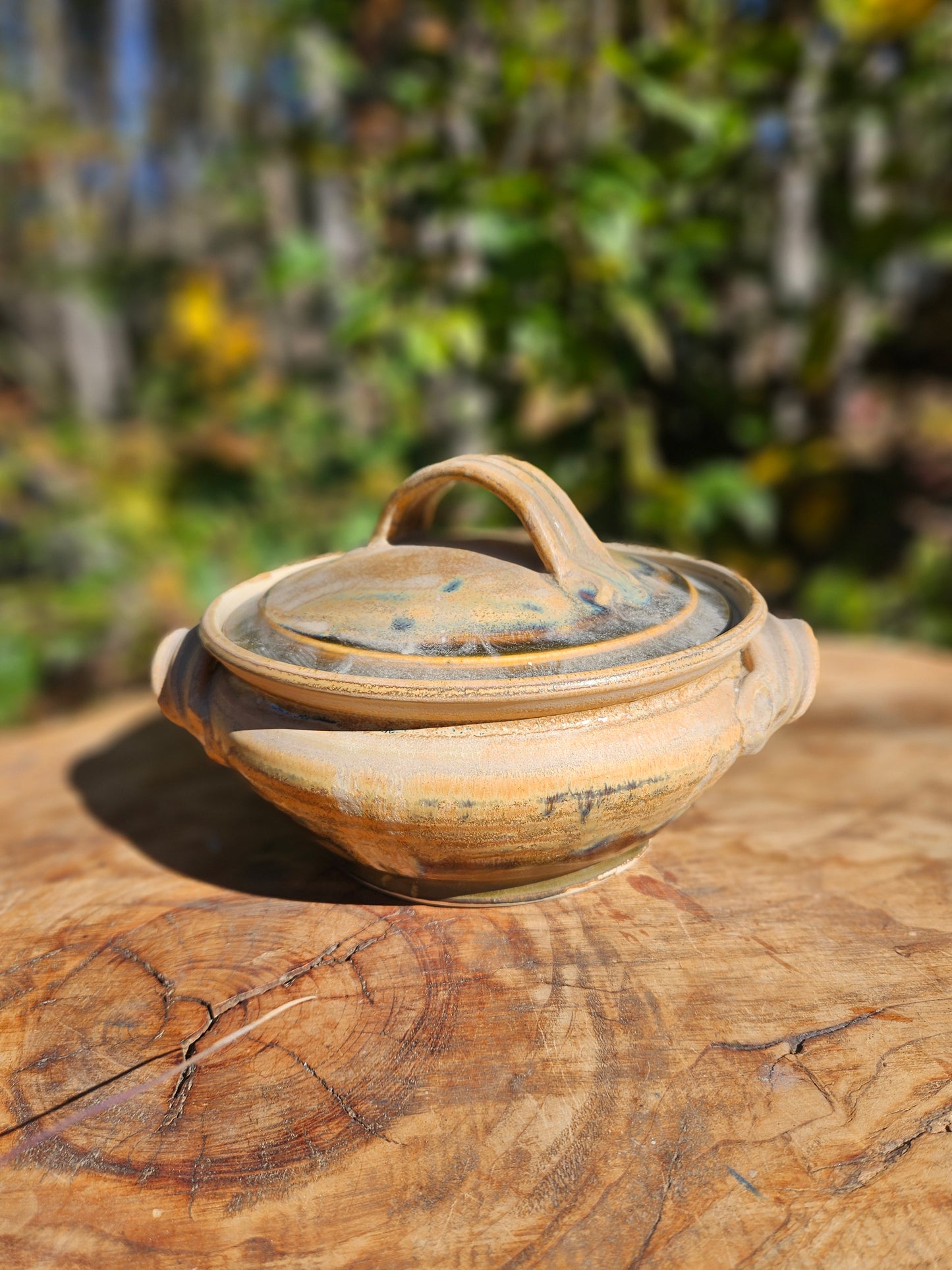 Small Beige Casserole Dish