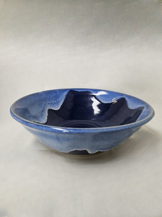 B16 - Medium Blue Dipped Bowl