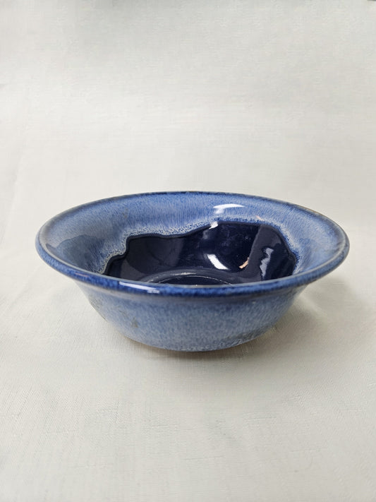 B19 - Small Blue Drip Bowl
