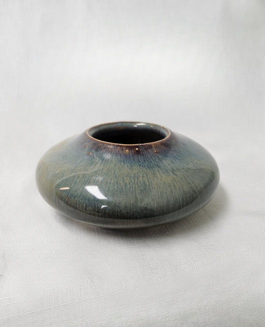 V25 - Green Disk Vase