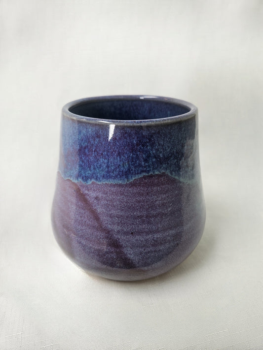 V32 - Large Blue and Purple Vase