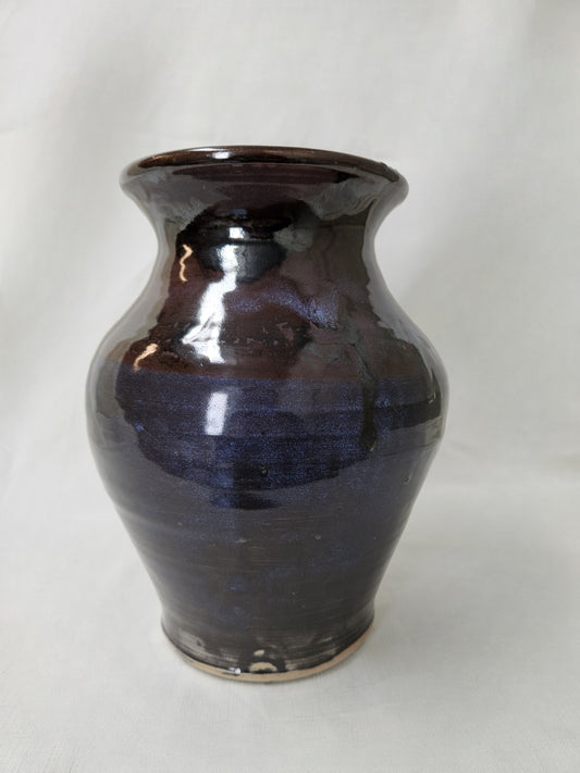 V42 - Brown and Blue Vase