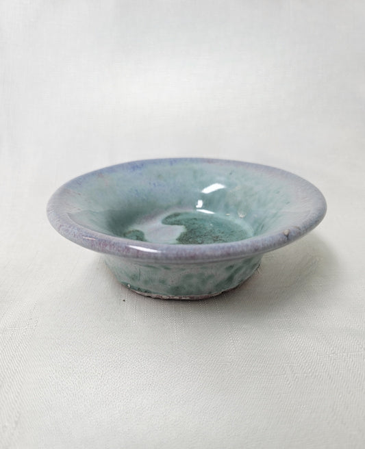 B54 - Small Green and Purple Bowl