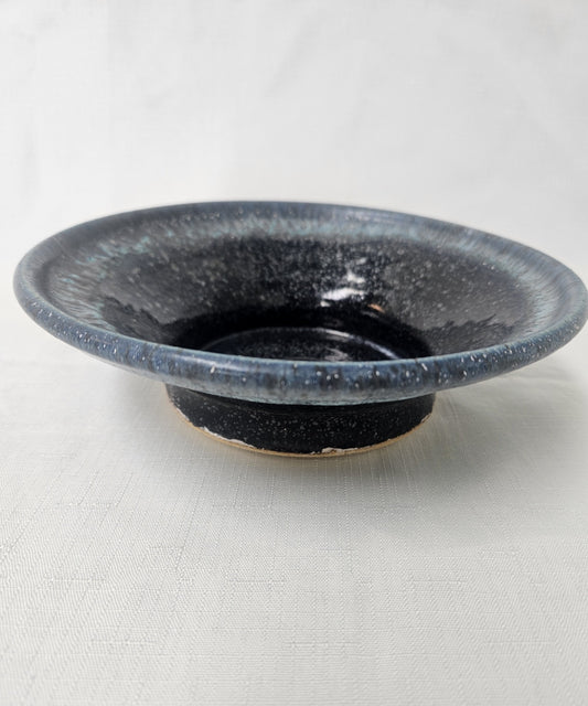 B41 - Black and Teal Bowl
